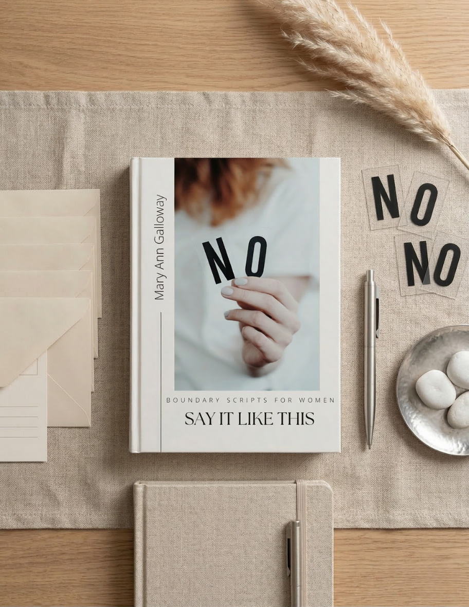 Say It Like This: Boundary Scripts for Women – Master Confident Communication, Set Boundaries, and Speak Your Truth
