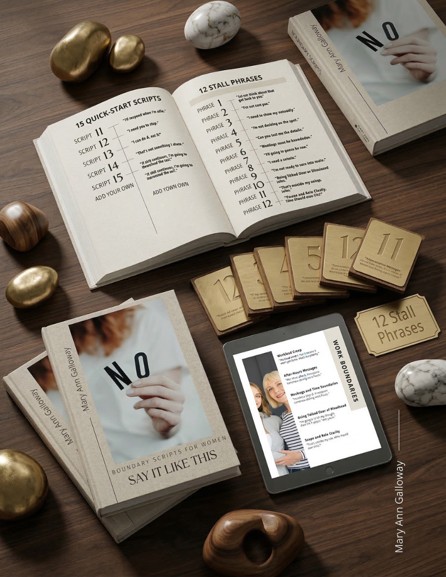 Say It Like This: Boundary Scripts for Women – Master Confident Communication, Set Boundaries, and Speak Your Truth