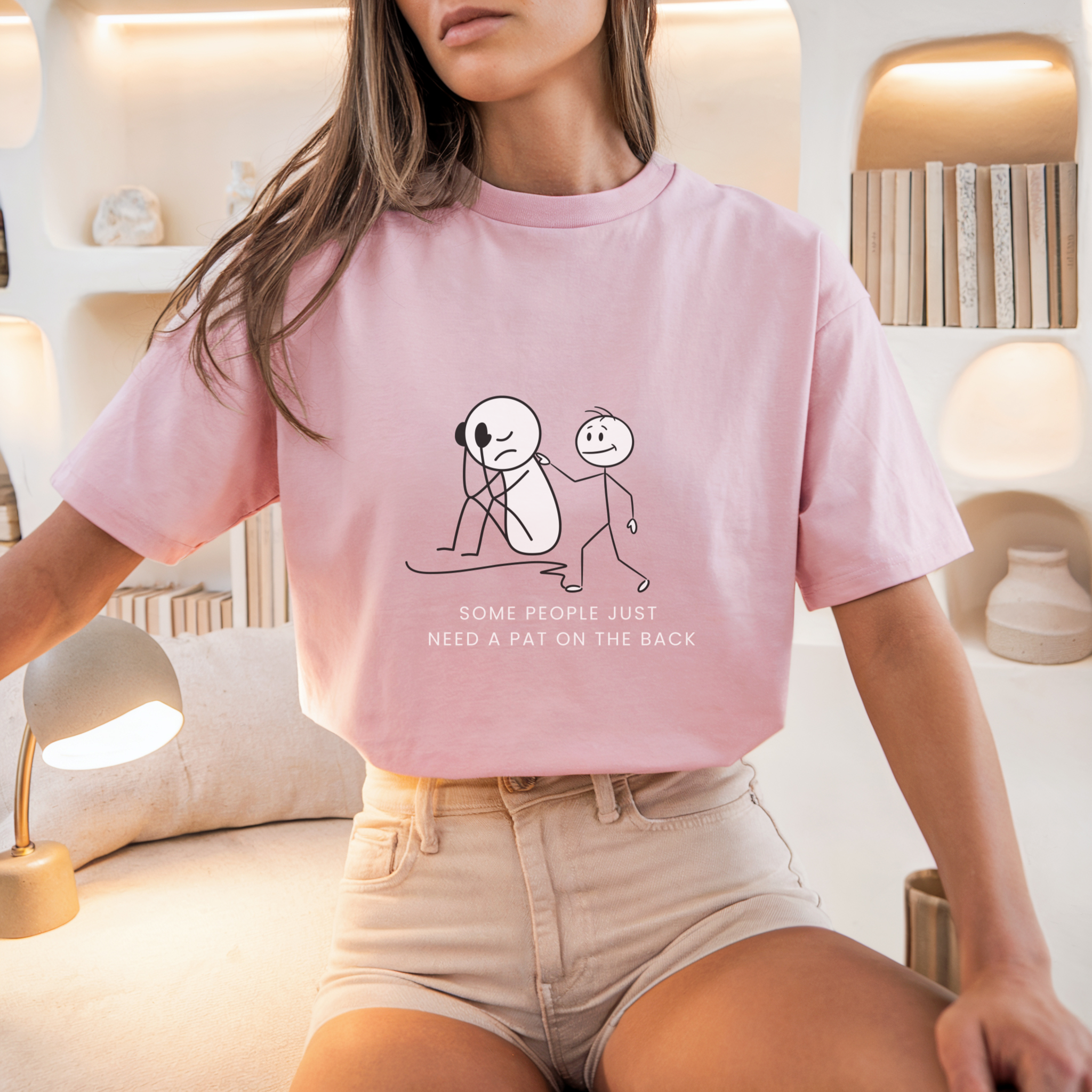 Unisex Heavy Cotton Some People Just Need a Tap on the Back Shirt, Funny Raccoon Shirt, Sarcastic Quote T-Shirt, Dark Humor Tee, Unisex Gildan 5000 Graphic Tee, Coworker Gift, Meme Shirt on Tee