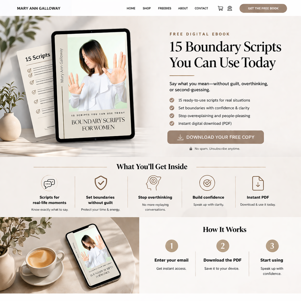 Boundary Scripts for Women | 15 Boundary Script you can use Today