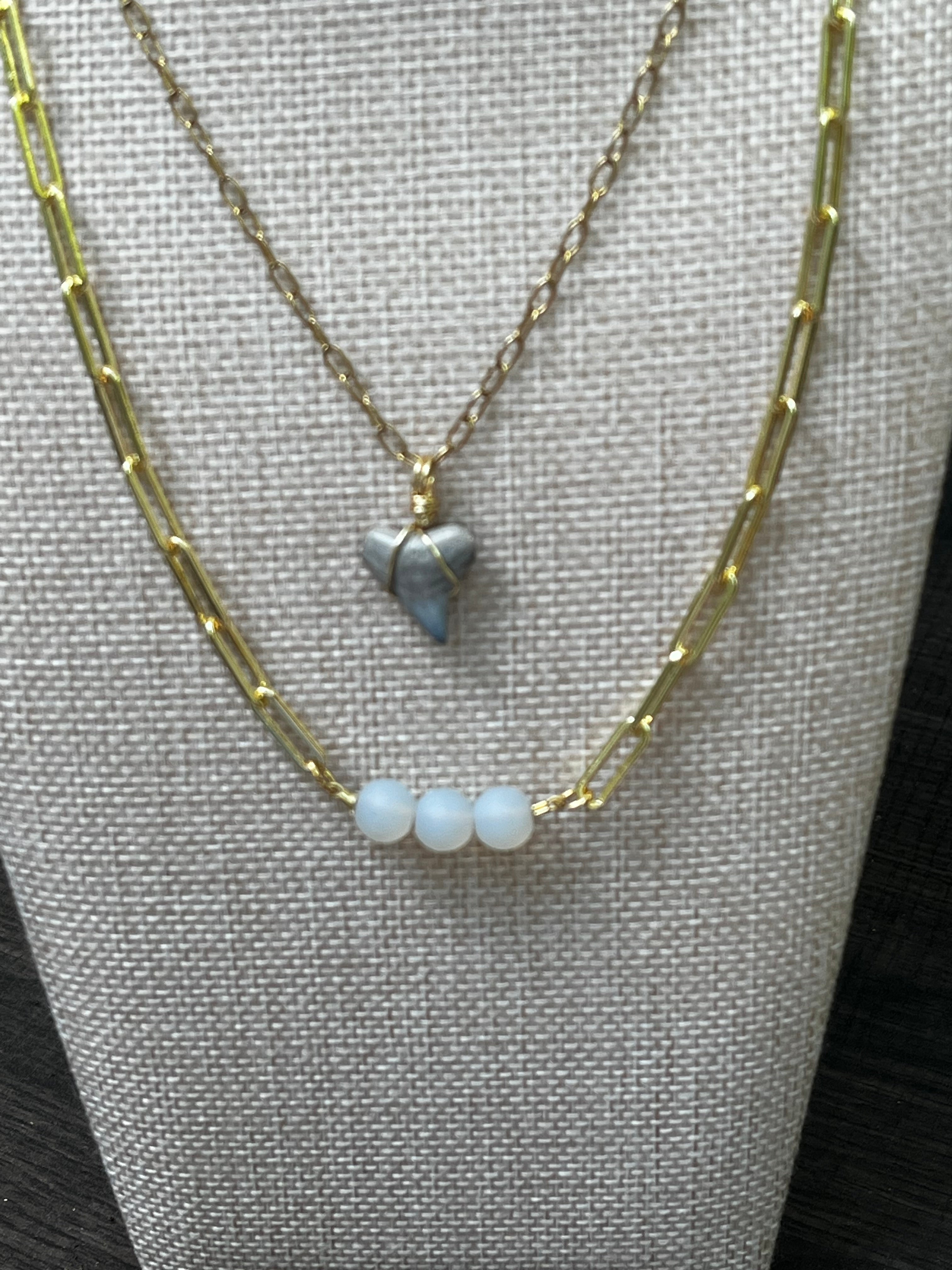 Still & Blue Chomp Fossils & Jewelry — Unearthed | LAYERED SET