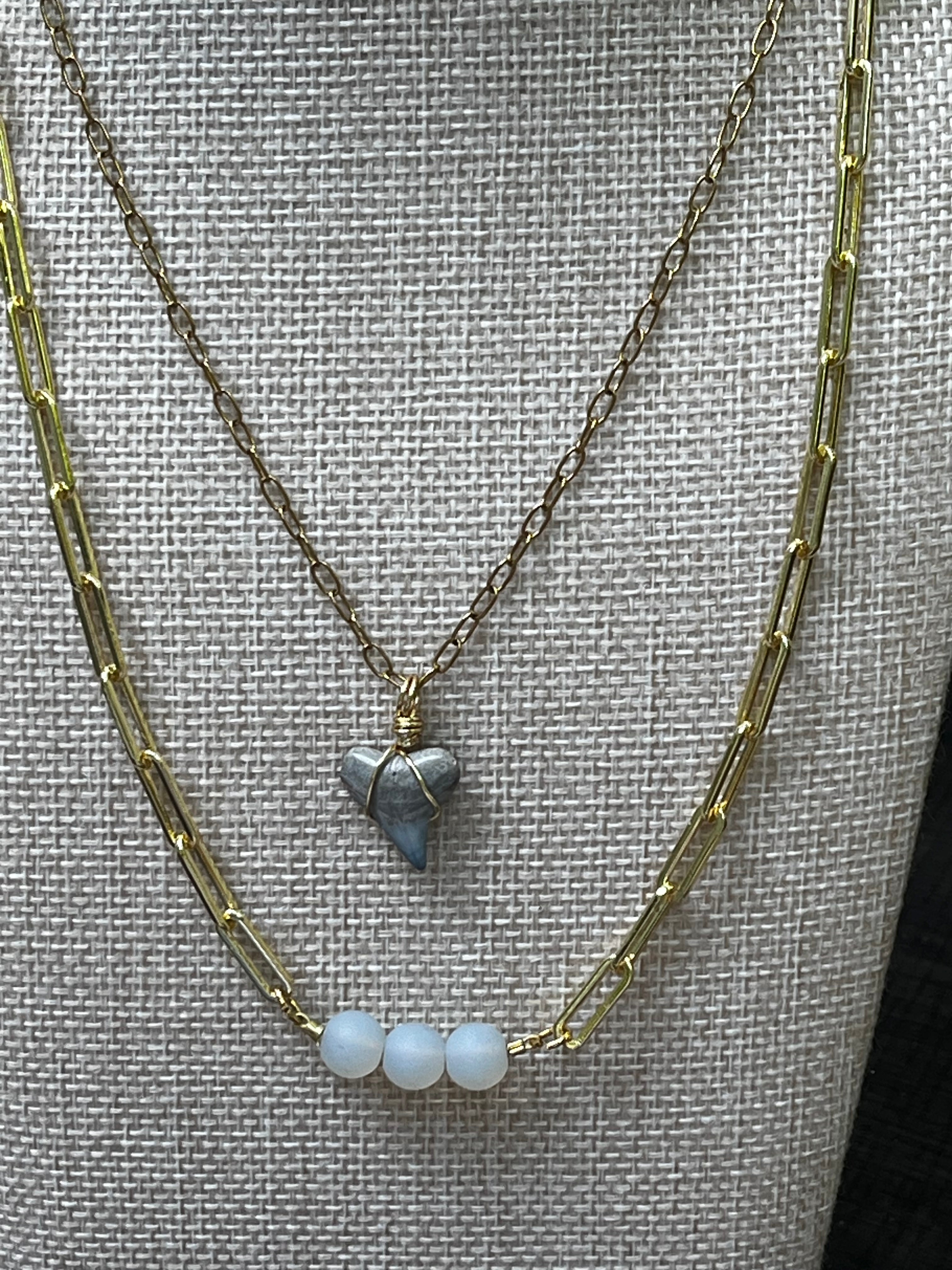 Still & Blue Chomp Fossils & Jewelry — Unearthed | LAYERED SET