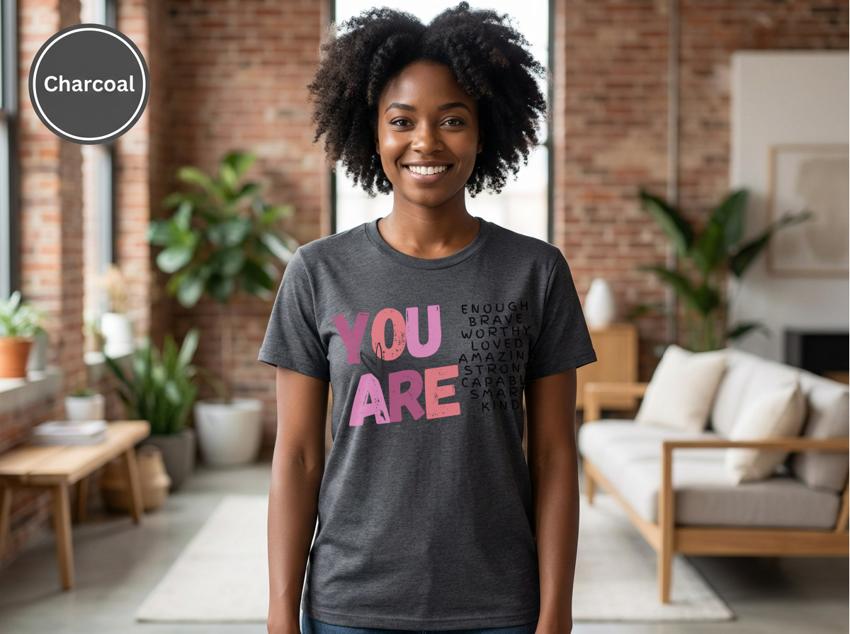 Be Brave Shirt | Inspirational Motivational Quote Tee | Courage Unisex Graphic Tee