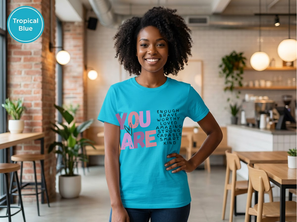 Be Brave Shirt | Inspirational Motivational Quote Tee | Courage Unisex Graphic Tee