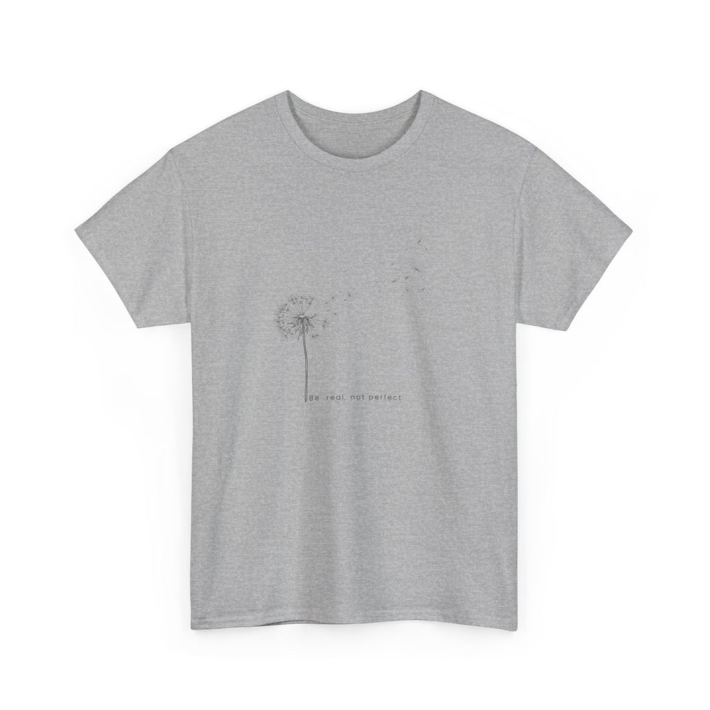 Confidence|Be Real Not Perfect Tee|Positive Mindset Shirt|Aesthetic Self Love Graphic