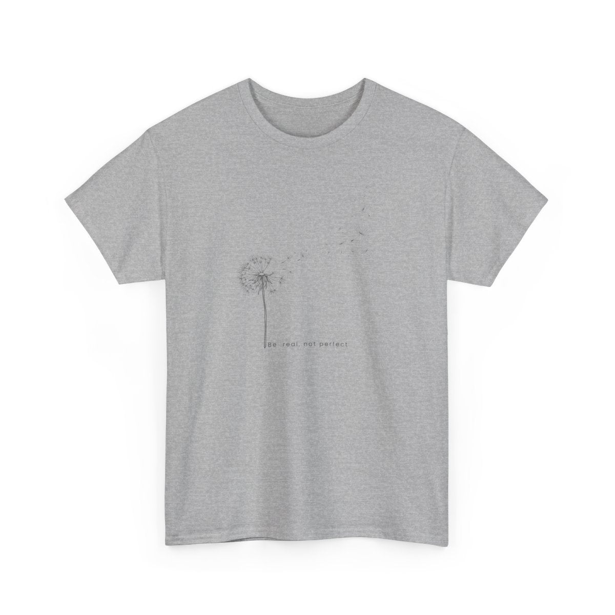 Confidence|Be Real Not Perfect Tee|Positive Mindset Shirt|Aesthetic Self Love Graphic